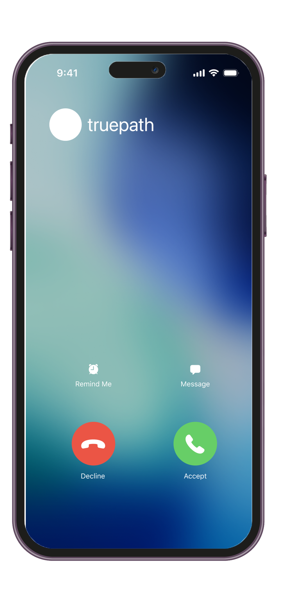 AI fake call screen 2
